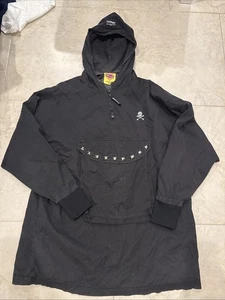 Vintage 90s SUPER LOVERS Jacket Womens Medium Hoodie Japan Punk Goth Large - Picture 1 of 5