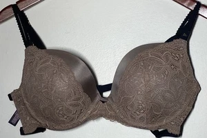 Victoria's Secret Very Sexy Strappy Push Up Pigeonnant Bra 38C NEW - Picture 1 of 12