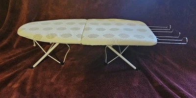 Folding Tabletop Ironing Board Attached Iron Rest Holder Compact Portable   - Image 1 of 4
