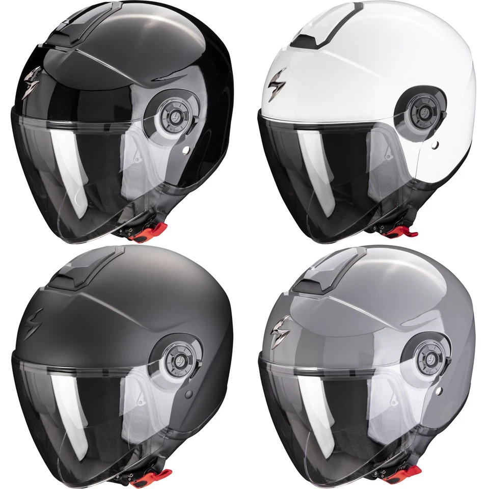 Scorpion Jethelm EXO-City II 2 Solid - Motorrad Helm Urban Roller mit Visier - Bild 1 von 1