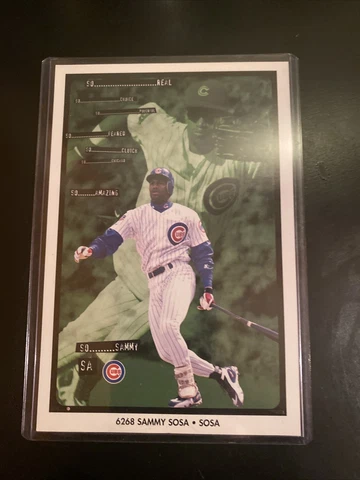 Sammy Sosa Chicago Cubs Costacos Mini promo Poster MINT Cover
