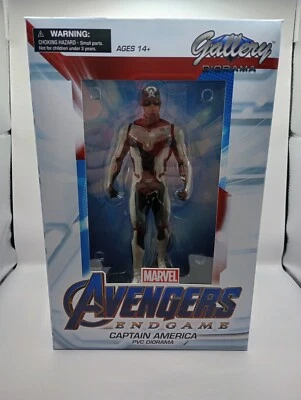 Marvel Gallery Avengers Endgame Capitán América Diamond Select PVC Diorama Foto 1 de 2