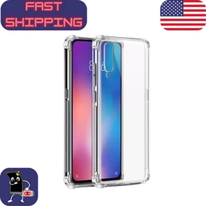 Stoßfeste durchsichtige TPU-Hülle für Xiaomi Mi 9 / Mi 9 SE - weiche Polster Bumper Cover - Bild 1 von 1