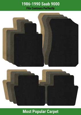 Alfombrillas Lloyd Ultimat fila delantera y trasera para Saab 9000 1986-1990  Foto 1 de 4