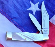 The Wilderness (by Queen) Smokey Mountain Knife Works GunStock Mother of Pearl