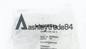 1PZ Nuovo IN BOX FESTO valvola riduttore di pressione VRPA-CM-Q4-E 8086003 - Foto 1 di 1