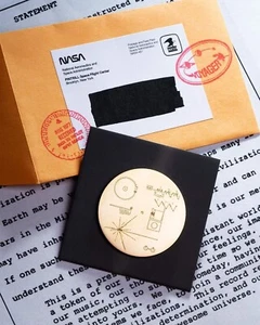 ⚡️RAR⚡️DUANE KING Voyager Golden Record Pin *BRANDNEU* LIMITED EDITION 200 🛰 - Bild 1 von 5