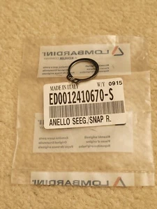 Genuine Kohler Lombardini Snap Ring x 1 - ED0012410670-S - Picture 1 of 5