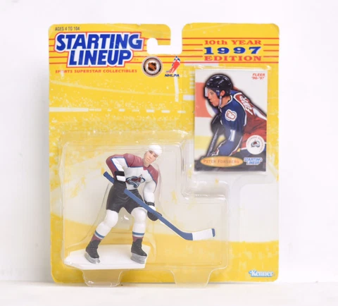 Kenner Peter Forsberg 1997 Starting Lineup Colorado Avalanche Cover