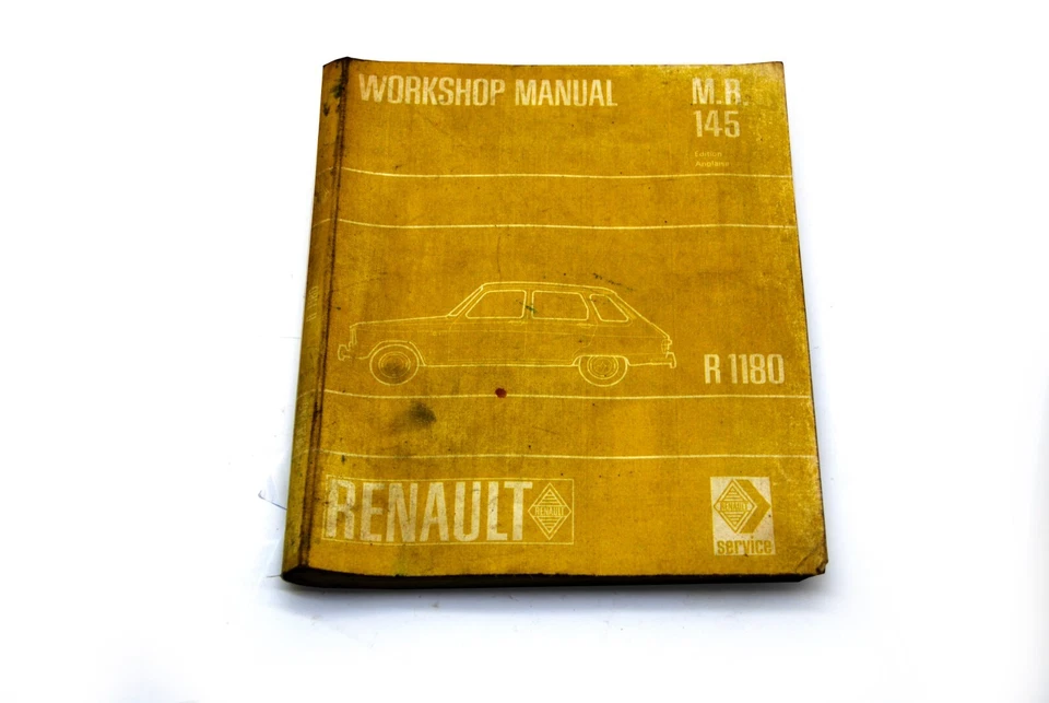 Taller Mantenimiento Propietario Manual Para Renault 6 1970-1973 M. R 145 R 1180 - Imagen 1 de 4