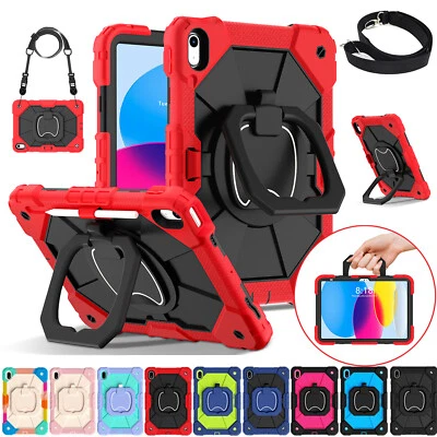 Heavy Duty Stand Case Cover For iPad A16 11th 10th 9th 8th 7th 6th 5 Generation - Image 1 of 4