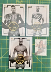 2016 Topps UFC Tops of the Class Boxtoppers 5x7 /49 Lawler Velasquez Pettis RARE - Picture 1 of 2