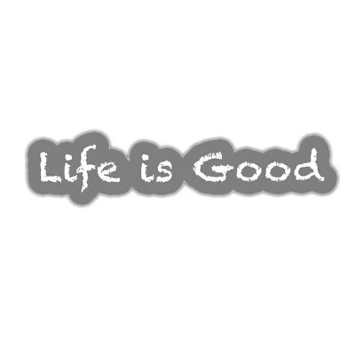 BLACK DIAMOND ART LIFE IS GOOD Vinyl Sticker Decal For Tumbler Hydro Car Truck Window Mug Custom