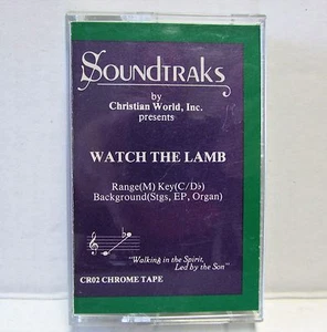 WATCH THE LAMB Soundtraks Christian World Performance Cassette Mid-Range Key D - Picture 1 of 3