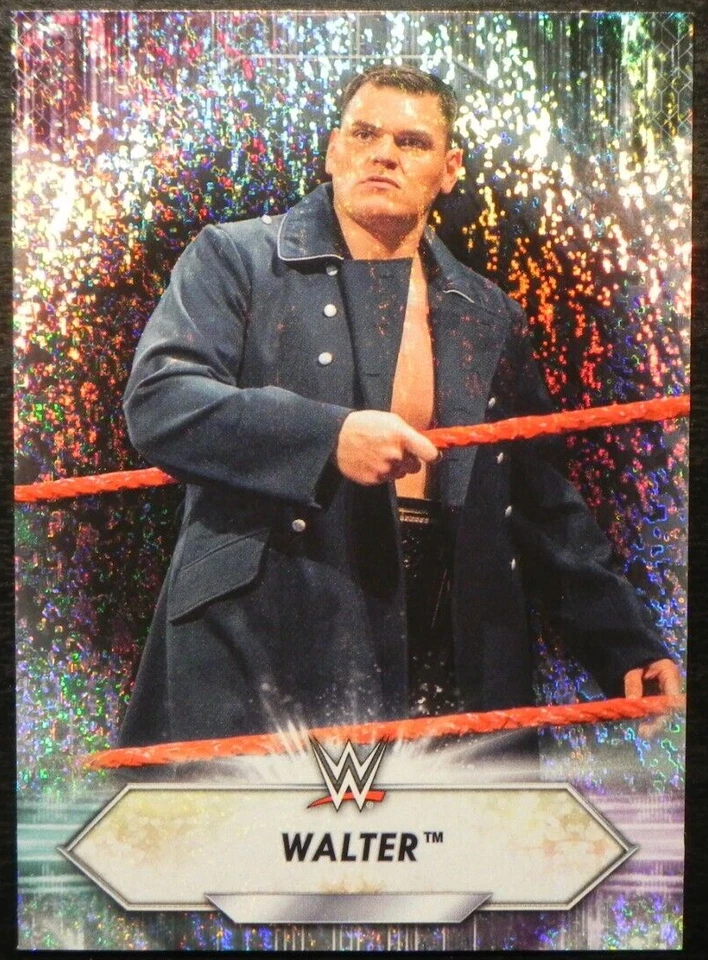 2021 Topps WWE Silver Foil #191 Walter / Gunther NXT - Image 1 of 2