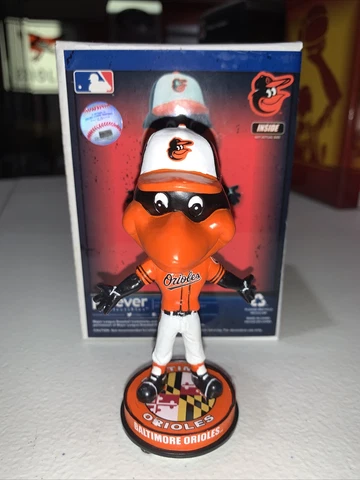 Rare Baltimore Orioles Mascot MINI 3” FoCo Bird Bobblehead Forever Collectibles Cover