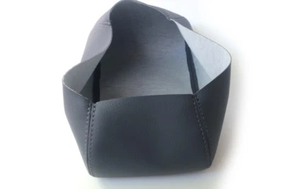 Se adapta a 98-01 Isuzu Rodeo reposabrazos de cuero sintético cubierta de consola central gris Foto 1 de 2