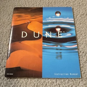 Frank Herbert's Dune CD-ROM Instruction Booklet Manual 1993 Illustrated PB - Picture 1 of 8