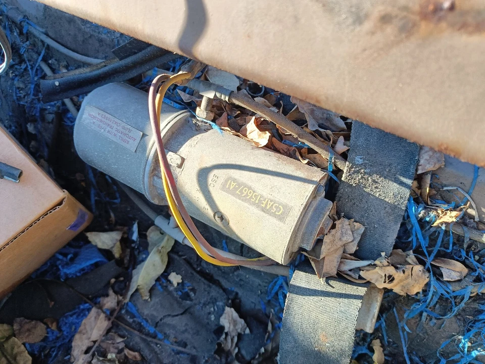 1966 Ford Galaxie Mustang Convertible Top Hydraulic Motor Pump C5AF-15667-A1 - Image 1 of 4