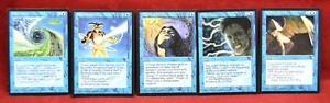 MTG Random assorted lot of Blue Ice Age block Magic the Gathering cards 7671