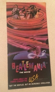 Beatlemania The Movie Advertising Pamphlet Brochure - Picture 1 of 4