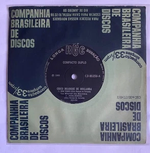 CHICO BUARQUE DE HOLLANDA -BOM TEMPO / SEM FANTASIA- 1968 BRAZILIAN 7¨ EP, PS - Imagen 1 de 4