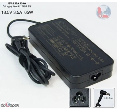 Ersatz 120W Netzteil für ASUS A55V FX-PLFX-PRO FX-PLUS2 FZ53V G501J - Bild 1 von 4