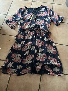Vero Moda Chiffon Blusen Tunika Kleid XXL 44 46 - Bild 1 von 1