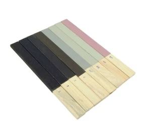 Emery Sanding/Polishing Sticks for Jewellers, Set of 8 Grades 5/0 to 3. J2006 - Picture 1 of 1