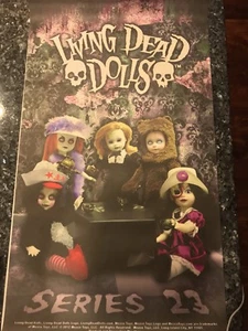 MEZCO TOYZ LIVING DEAD DOLLS SERIES 23 TEA PARTY BANNER VHTF FREE SHIPPING - Picture 1 of 2