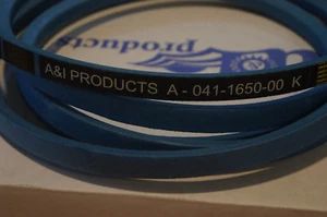 Replacement for BAD BOY MOWER DECK BELT # 041-1650-00 with ARAMID REINFORCEMENT - Picture 1 of 3