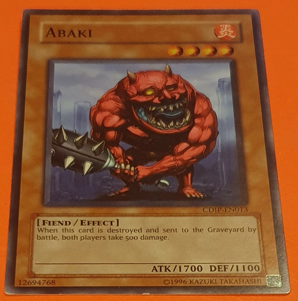 Abaki - Common - Cyberdark Impact - YGO - Image 1 of 1