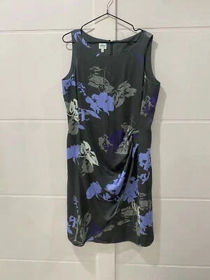 Vestido 100% seda armani collezioni talla 46 16-18 Foto 1 de 4