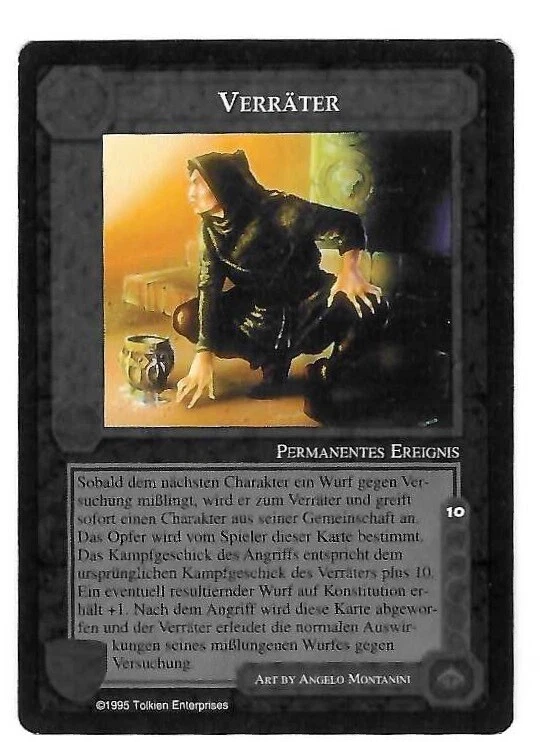 CCG 389 Mittelerde/Middle Earth ICE Verräter - Traitor - Bild 1 von 1