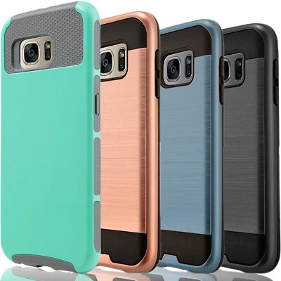 Custodia telefono per Samsung Galaxy S6 Edge Plus + protezione vetro temperato - Immagine 1 di 4