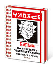Rick and Morty - Wanted - Notizbuch A5, Spiralbindung, Notebook, Ringbuch, Block