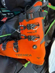 TECNICA SCARPONI SCI UOMO 10192AG2 381 MACH1 LV 130 TD GW ICON ORANGE30.0-31.0 - Foto 1 di 6