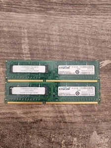 Crucial 4GB (2x2GB) CT25664BA1339.C8F1D 240-Pin DIMM DDR3 Desktop Memory - Picture 1 of 1
