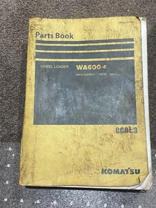 Komatsu WA-600 Wheel loader Parts Book FENO 1267-00 - Bild 1 von 4
