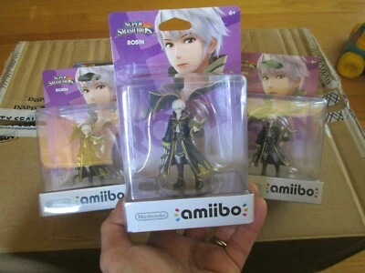 ROBIN AMIIBO SERIES FIRE EMBLEM SUPER SMASH BROS NINTENDO SWITCH 3DS WII U - Imagem 1 de 2