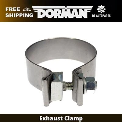 Convertidor de abrazadera de escape a silenciador 2002 para GMC Sierra 2500 HD Dorman 2001-2013 Foto 1 de 4