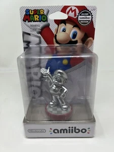 Nintendo Amiibo | Super Mario Silver Mario Edition | Nuovo Sigillato - Foto 1 di 2