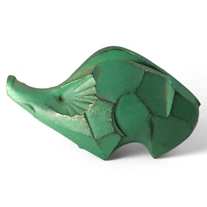 Japanese Fine Art Sotaro Saegusa Zodiac Boar Pig Cast Iron Okimono Sculpture P2 - Picture 1 of 12