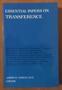 Essential Papers on Transference - By Aaron H. Esman - 1990 Paperback Book - Picture 1 of 4