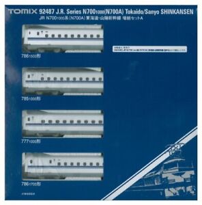 Tomix 92487 Series N700-1000 Tokaido/Sanyo Shinkansen 4 Cars Add-on A (N scale)