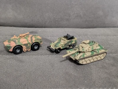 Military Micro Machines Armored Vehicles Tank Transport Lot European Vintage  - Image 1 of 4