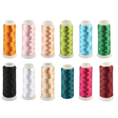 Silk Thread Twisted Silk Thread Strong Versatile Easy Handling Long-lasting - Image 1 of 4