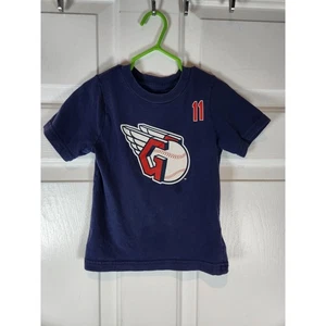 Boy's Or Gilr's 3T Cleveland Guardians Blue Short Sleeved T Shirt Ramirez 11 - Picture 1 of 5
