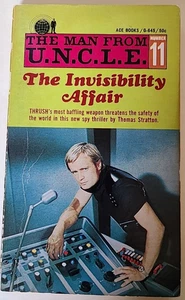 Man From U.N.C.L.E. #11 Invisibilty Affair (Ace Books, G-645, 1967) by Stratton - Picture 1 of 3