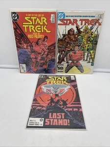 Lote de cómics de Star Trek 1985-86 de DC Comics #15 #27 #29 bolsa y tablero - Imagen 1 de 13